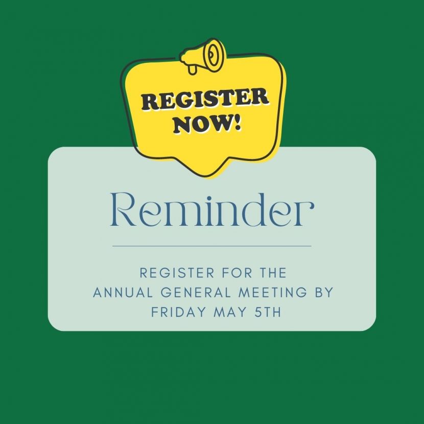 AGM Register now image